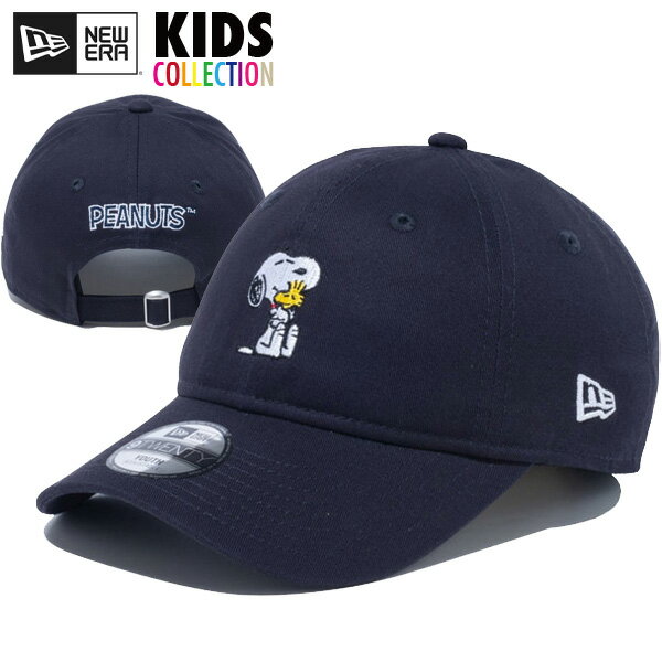 ポイント2倍 ニューエラ キャップ キッズ NEW ERA KIDS CAP Youth 9TWENTY PEANUTS ピーナッツ スヌーピー ウッドストック コラボ グッズ 子供用 帽子 ローキャップ ブランド 男の子 女の子 人気 かわいい おしゃれ オールシーズン サイズ 調整 正規品 14124292