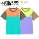 ノースフェイス キッズ Tシャツ THE NORTH FACE KIDS ノースフェイスTシャツ 男の子 女の子 綿 オーガニック コットン tシャツ 半袖 ショートスリーブTNFグランドティー おしゃれ 人気 かっこいい かわいい ブランド 正規品 オールシーズン NTJ32338