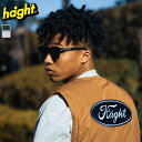 ヘイト サングラス HAIGHT 100% NOT HUMAN SUN GLASSES "TEXTA" スクエア フレーム サングラスケース付き メンズ レディース ブランド おしゃれ かっこいい 人気 正規品 ユニセックス オールシーズン 夏 HTSS-247003