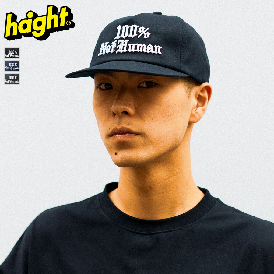 楽天CASSETTE　PUNCHヘイト キャップ HAIGHT 100％ NOT HUMAN TRUCKER CAP 