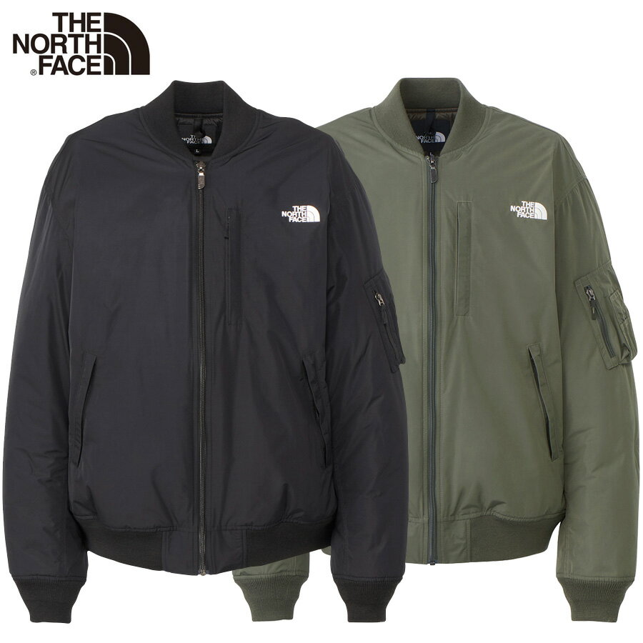ノースフェイス ジャケット アウター THE NORTH FACE ノースフェイスジャケット MA-1 インサレーション ボンバージャケット ザ・ノース・フェイス メンズ フライトジャケット はっ水 中綿 おしゃれ かっこいい 人気 ブランド 正規品 大きい サイズ ゆったり NY82452のサムネイル