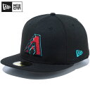 ニューエラ キャップ NEW ERA アリゾナ ダイヤモンドバックス メジャーリーグ公式 選手用 帽子 吸汗速乾性 紫外線防御 NEWERA MLB CAP 人気 ブランド 正規品 オールシーズン