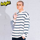 ヘイト スウェット HAIGHT BORDER SWEAT トレーナー メンズ ボーダー クルーネック おしゃれ かっこいい 人気 ブランド haight 正規...