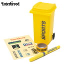 インターブリード INTERBREED Custom Trash Box Pack ボックスセット ペン立て ステッカーシート 蛍光ペン マスキングテープ メン...