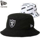 ニューエラ バケットハット リバーシブル NEW ERA ラスベガス・レイダース 帽子 RAIDERS バケットハット 2WAY ニューエラハット ユニセックス ファッション お得なクーポン配布中