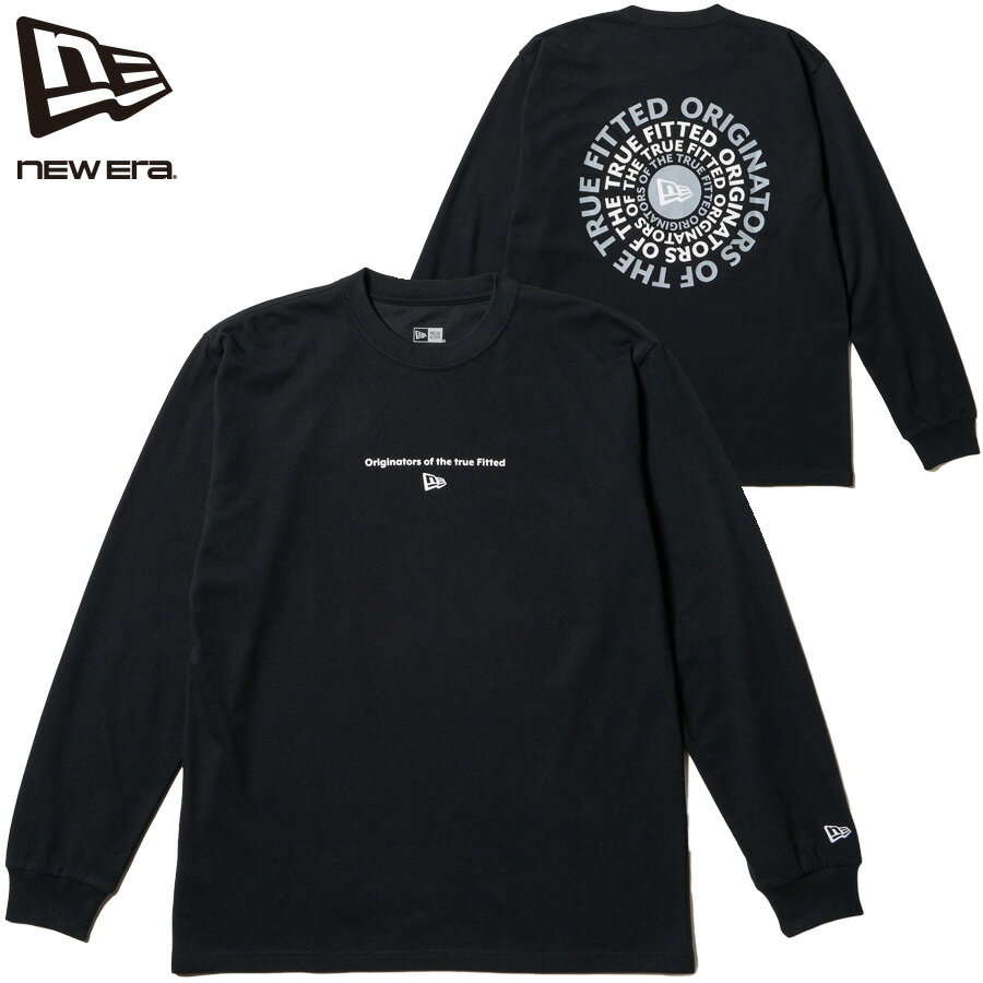 NEW ERA ニューエラ 長袖 パフォーマンス Tシャツ Circle OOTTF レギュラーフィット ロンT メンズ レディース 吸汗速乾 ホワイト ブラック ストリート カジュアル スポーツ トレーニングウェア ジム ファッション プレゼント ギフト 14682682 14682684