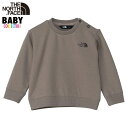 THE NORTH FACE ザ・ノース・フェイス ベビー スウェットロゴクルー オーガニックコット ...