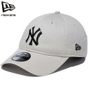 ニューエラ キャップ NEW ERA 9TWENTY ニューヨーク ヤンキース アイボリー ブラック ウォッシュドコットン ローキャップ メンズ レディース 帽...