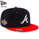 ニューエラ キャップ NEW ERA 59FIFTY 2025 MLB オールスター アトランタ ブレーブス コーデュロイキャップ ネイビー バイザークリップ付き フィッテッド ベースボールキャップ 限定モデル ニューエラ 正規品 深め 大きい サイズ プレゼント ギフト 14542002