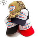 アカプルコゴールド キャップ ACAPULCO GOLD OVAL LOGO TRUCKER CAP メッシュキャップ メンズ レディース 帽子 トラッカーキャップ ストリート系 スケボー サイズ調整可能 おしゃれ ファッション プレゼント ギフト AG25SS003(4)