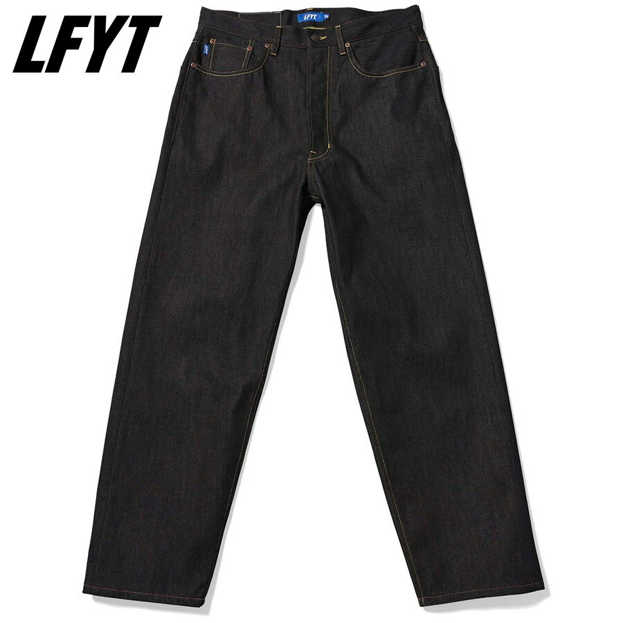 ラファイエット バギー パンツ LFYT エルエフワイティー デニムパンツ LAFAYETTE メンズ レディース ジーンズ バギーフィット 大きい サイズ 太め ワイド 5 POCKET DENIM PANTS BAGGIE FIT 正規品 プレゼント ギフト インディゴ ブルー LS251101