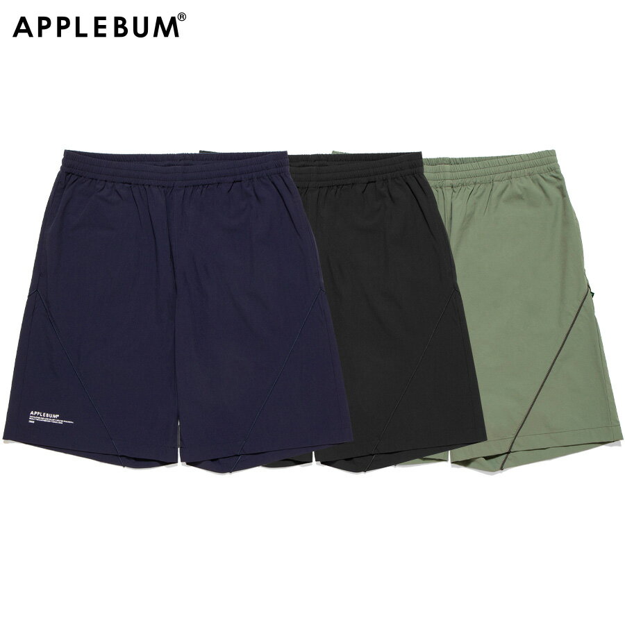楽天CASSETTE　PUNCHアップルバム ショートパンツ メンズ APPLEBUM PHISICAL TRAINING SHORT PANTS レディース ハーフパンツ ナイロン トレーニングパンツ 大きい サイズ ゆったり リラックス ストレッチ おしゃれ カジュアル ストリート ファッション プレゼント ギフト 2510807