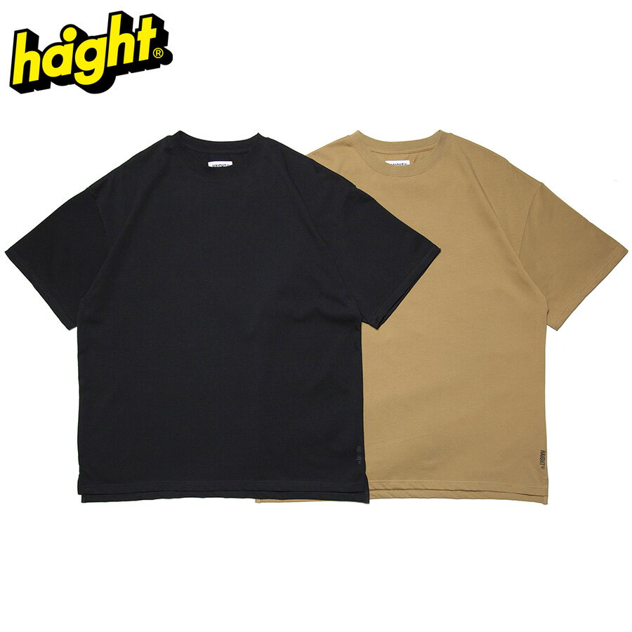 HAIGHT ヘイト Tシャツ メンズ レディース オーバーサイズ 半袖 綿100 ビッグシルエット