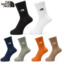 ノースフェイス ソックス THE NORTH FACE TNF ロゴ 2足セット クルー クールマックス ユニセックス 靴下 抗菌防臭 吸汗速乾 メンズ レディース ユニセックス NN82516 オールシーズン プレゼント ギフト