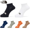 ノースフェイス ソックス THE NORTH FACE TNF ロゴ 2足セット ショート丈 クールマックス ユニセックス 靴下 抗菌防臭 吸汗速乾 NN825...