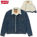 CASSETTE PUNCHで買える「リーバイス デニムジャケット LEVI'S TYPE3 シェルパトラッカージャケット ジージャン 3rd ボア 裏ボア Gジャン ダークストーンウォッシュ メンズ レディース サイズ カジュアル ストリート ファッション ユニセックス オールシーズン プレゼント ギフト 163650286」の画像です。価格は16,500円になります。