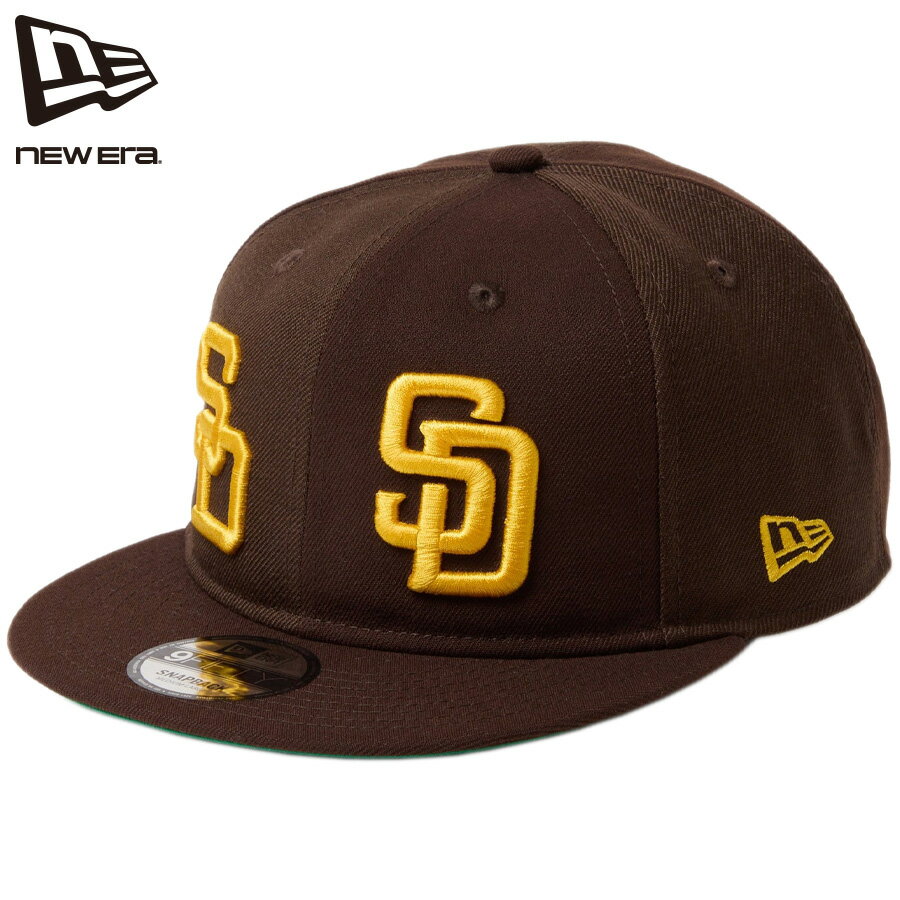 ニューエラ パドレス キャップ 9FIFTY NEW ERA メジャーリーグ チームロゴ レトロ スナップバックキャップ ベースボールキャップ ブランド帽子 オールシーズン お得なクーポン配布中