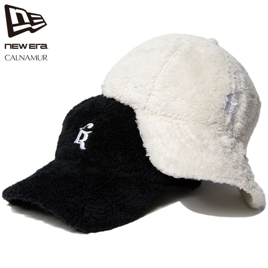 ニューエラ キャップ カルナムール 藤田ニコル コラボ 帽子 NEW ERA ミンクフリース モコモコキャップ ストリート ファッション ブランド帽子 ユニセックス お得なクーポン配布中
