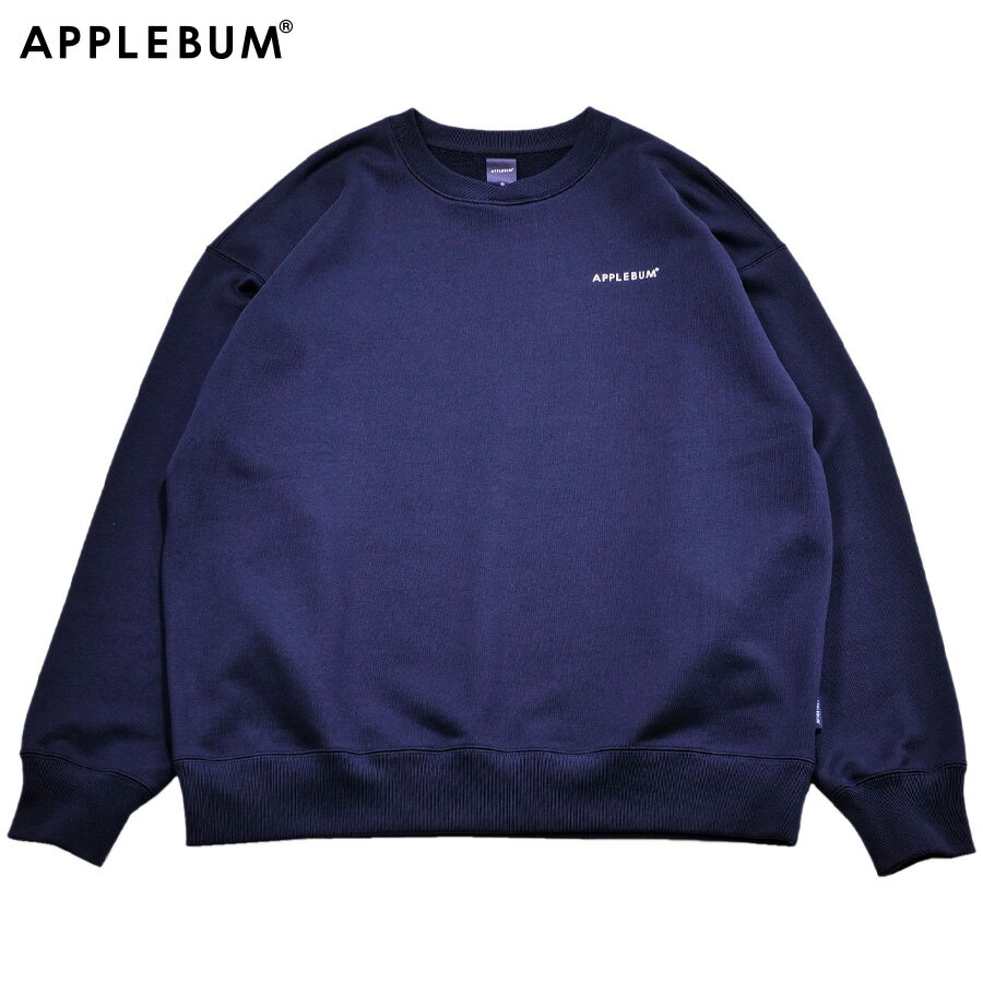 楽天市場】applebum（カラーネイビー）（スウェット・トレーナー
