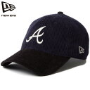 ニューエラ キャップ 9FORTY NEW ERA ブレーブス MLB ベースボールキャップ カジュアル アウトドア ストリート 秋冬 ファッション おしゃれ ユニセックス お得なクーポン配布中