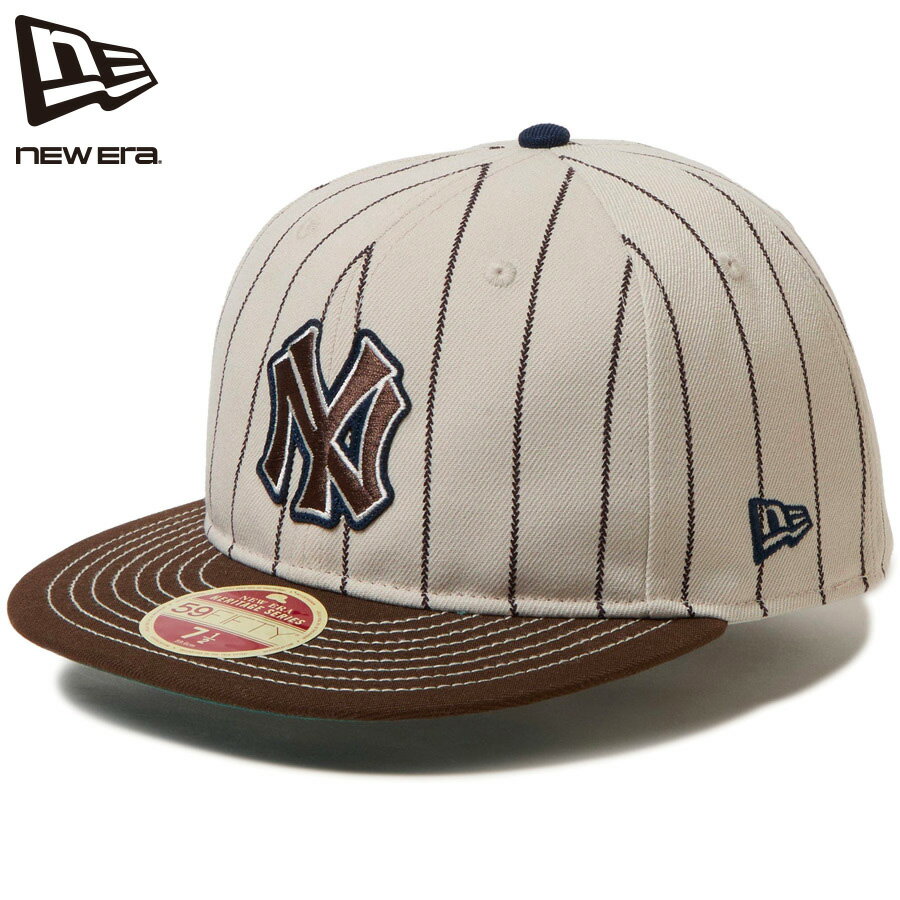 ニューエラ ヤンキース キャップ 59FIFTY NEW ERA メジャーリーグ ベースボールキャップ ストリート カジュアル 古着 ファッション ブランド帽子 ユニセックス お得なクーポン配布中
