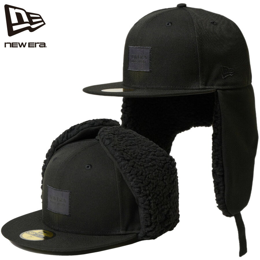ニューエラ キャップ 59FIFTY ドッグイヤー NEW ERA 防寒 ボア フリース 冬用 ベースボールキャップ ストリート ファッション ブランド帽子 ユニセックス お得なクーポン配布中