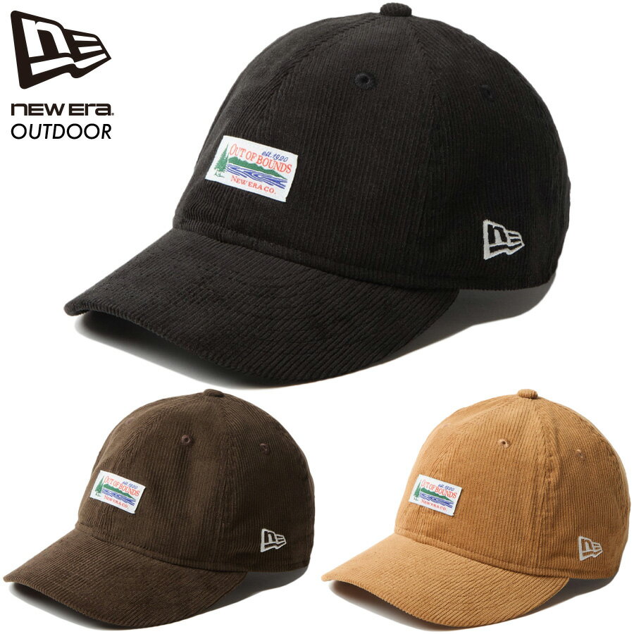 ニューエラ コーデュロイ キャップ NEW ERA 9THIRTY ブランド帽子 アウトドア ストリート カジュアル ファッション OUTDOOR CAP ユニセックス オールシーズン お得なクーポン配布中