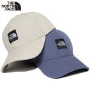 ザ・ノース・フェイス 帽子 キャップ THE NORTH FACE スクエアロゴキャップ UVカット ベースボールキャップ リサイクルポリエステル サイズ調整可...