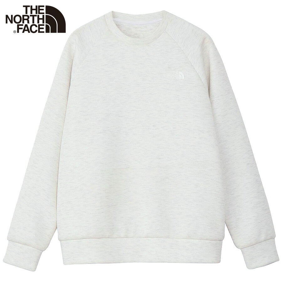 ザ・ノース・フェイス トレーナー THE NORTH FACE テックエアー スウェット クルー メンズ レディース ユニセックス 軽量 保温 UVカット トレーニング アウトドア ホワイトミックスグレー NT62584 大きい サイズ ノースフェイス カジュアル プレゼント ギフト