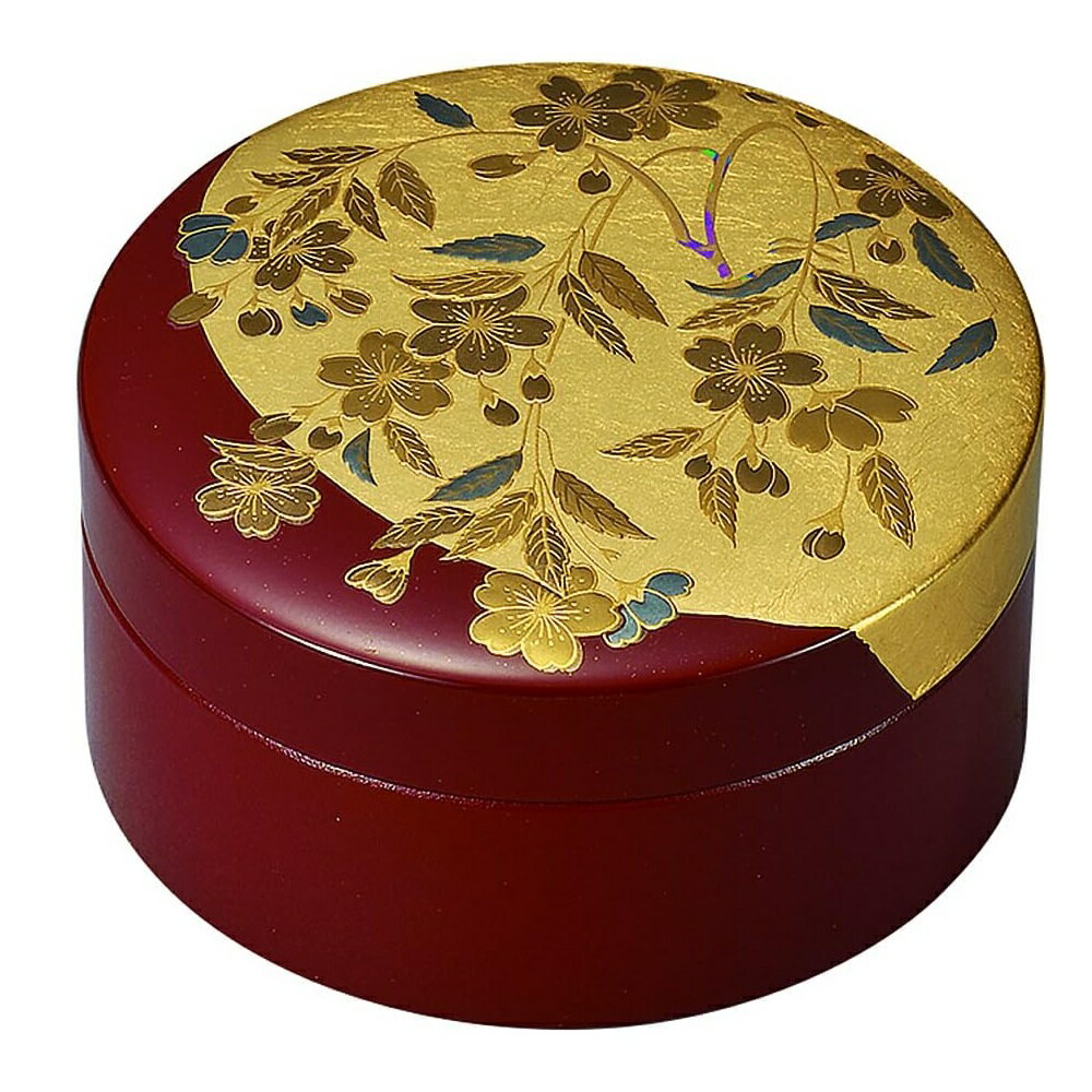 山中漆器 山中塗 3.0アクセサリーケース さくら