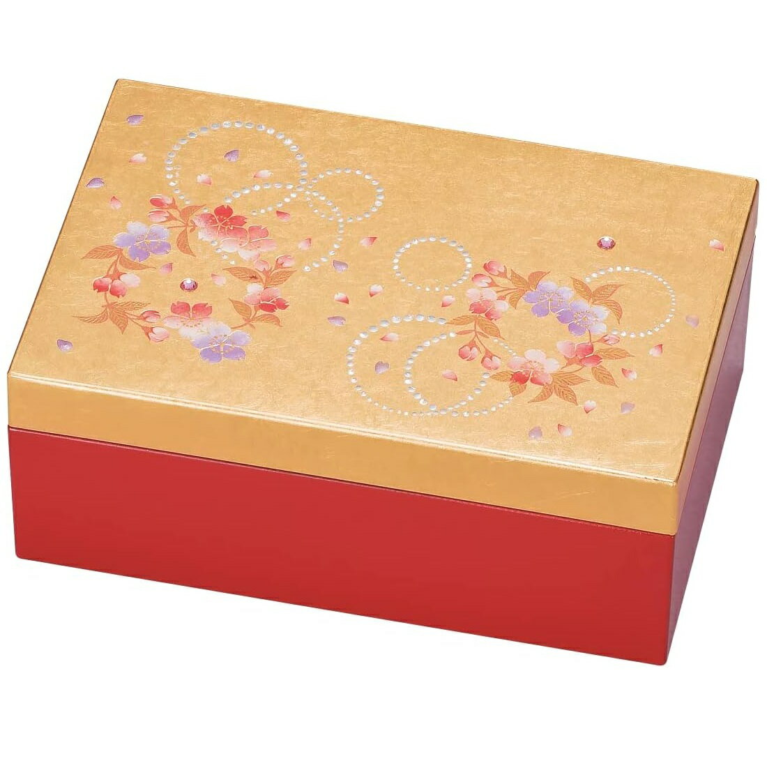 山中漆器 山中塗 漆芸プチアクセサリーBOX かりん