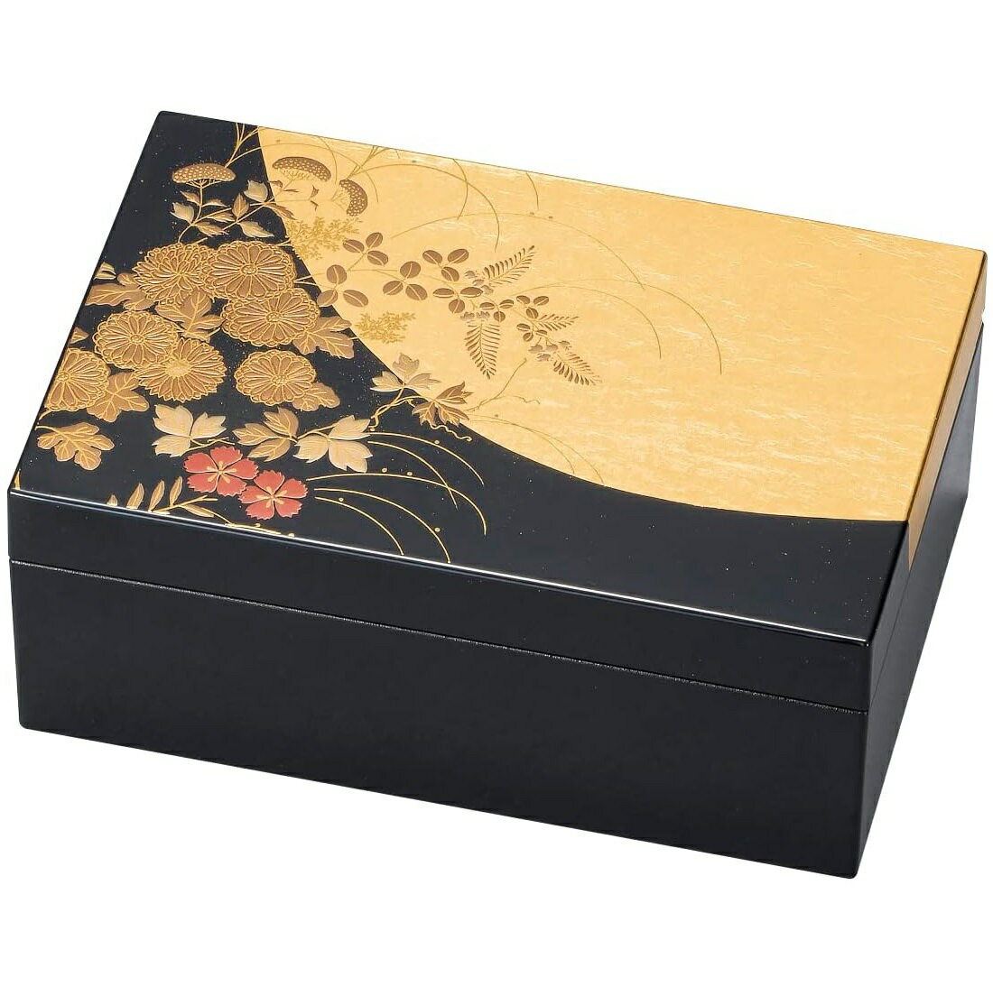 山中漆器 山中塗 漆芸プチアクセサリーBOX はなの