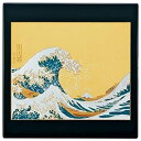 山中漆器 漆芸マウスパッド 波(B)