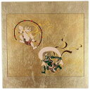 山中漆器 漆芸マウスパッド 風神雷神 (G)(2)