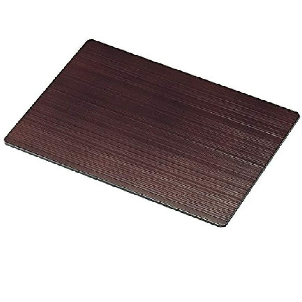 越前漆器 越前塗り 両面線筋 ランチョンマット (溜・朱)