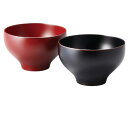 越前漆器 やまと 布袋 ペア椀 溜・古代朱