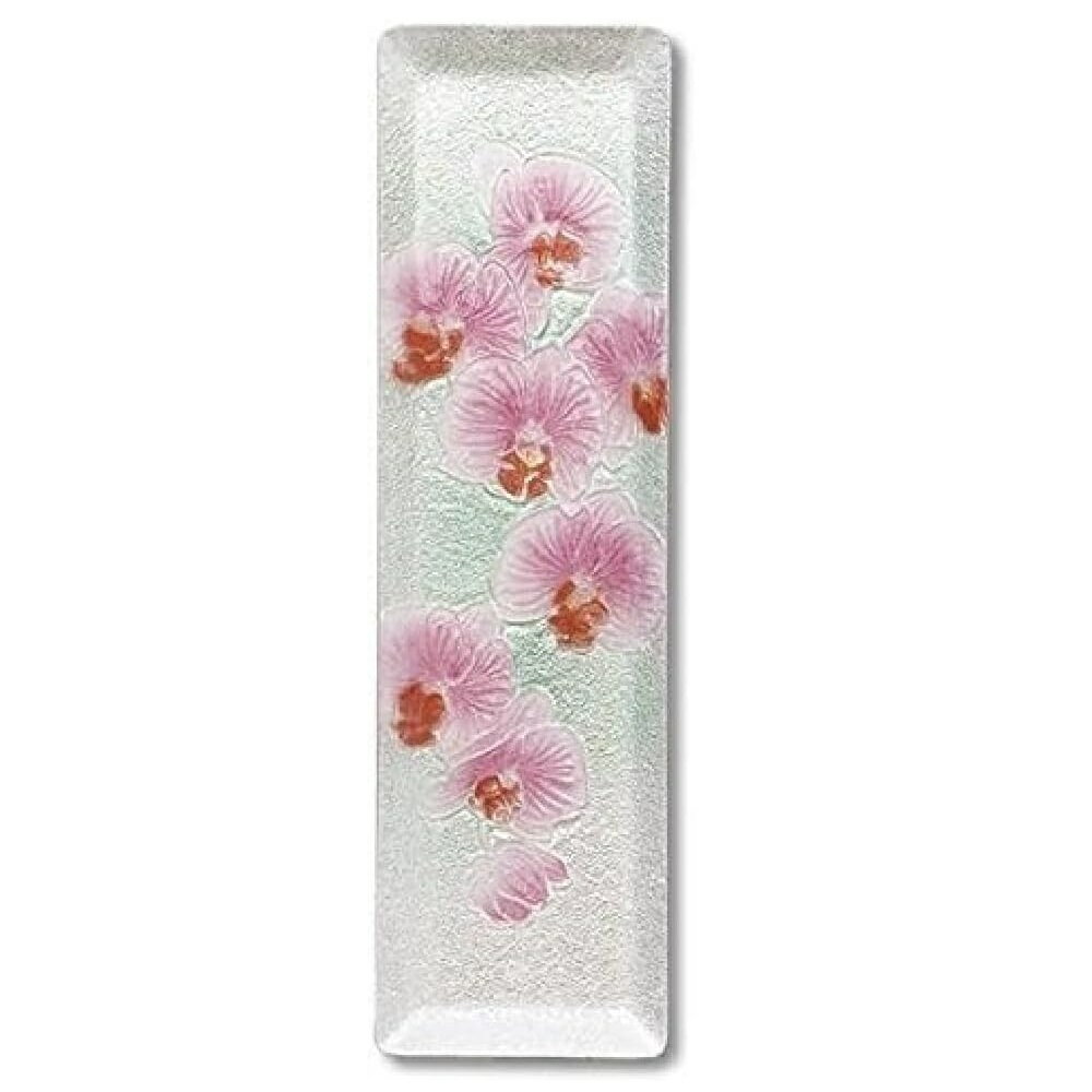 七宝焼 ミニペン皿 胡蝶蘭