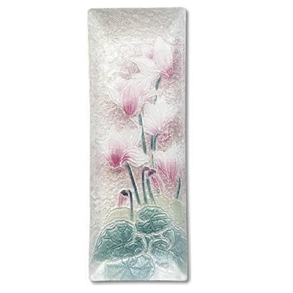 七宝焼 ペン皿（大）シクラメン