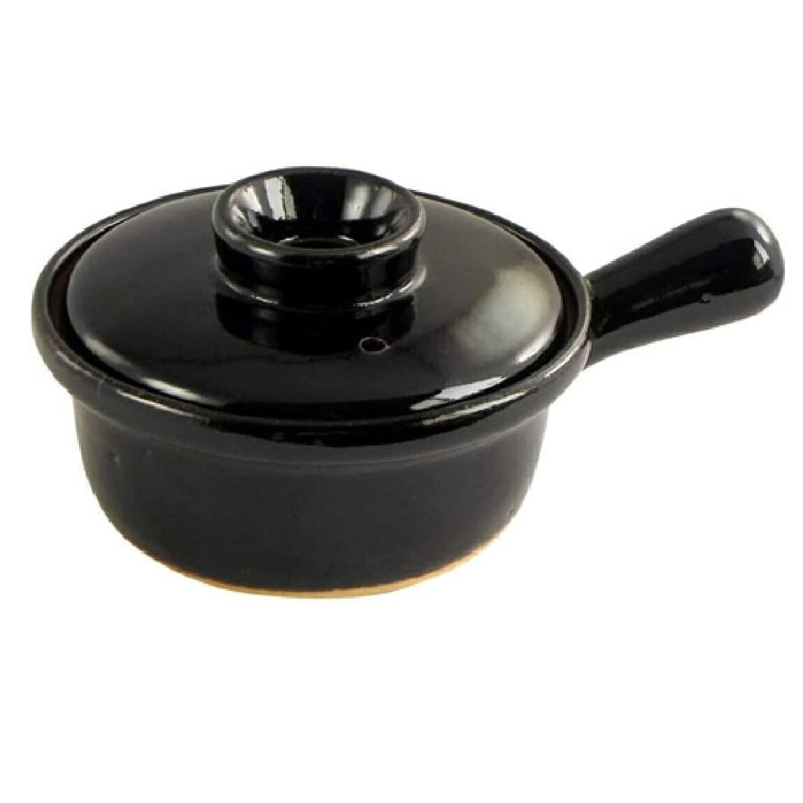 伊賀焼・伊賀土鍋 耐熱 片手雑炊鍋