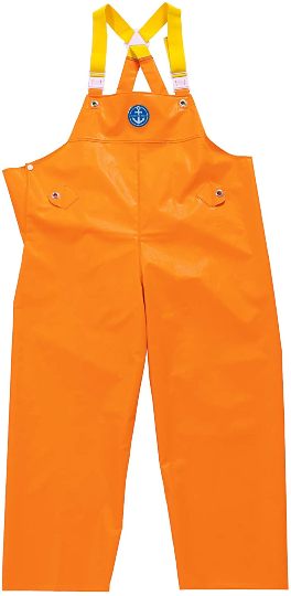 マリンレリー 水産合羽 胸付きズボン レスキューオレンジ 3Lサイズ