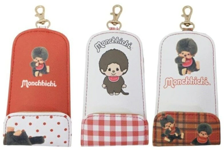 Rakuten - Monchhichi　モンチッチ かばんに付けたまま鍵が取り出せるリール付きキーケース mo3＜新学期/新生活/新入生/普段使い＞