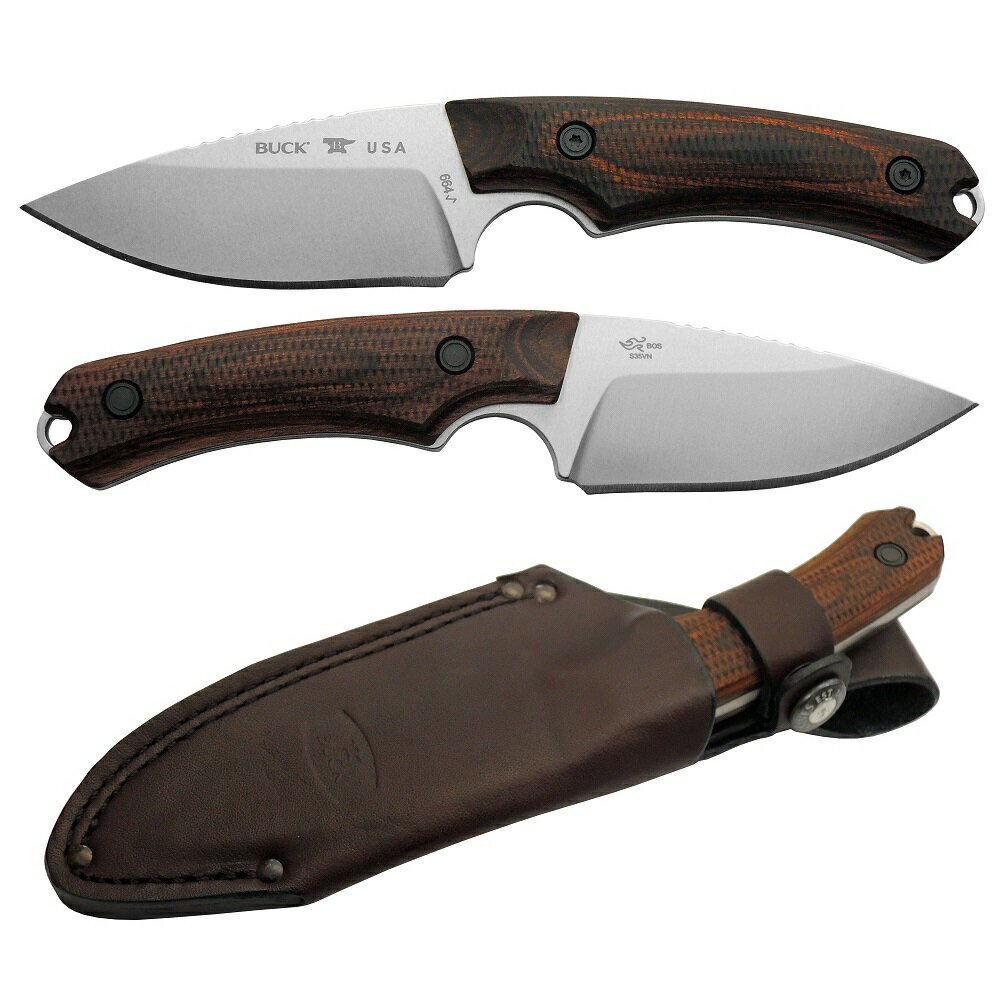 バックナイフ BUCK 664WAS アルファ ハンター ウォルナット