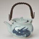 波佐見焼 龍絵かづら M土瓶(500ml)