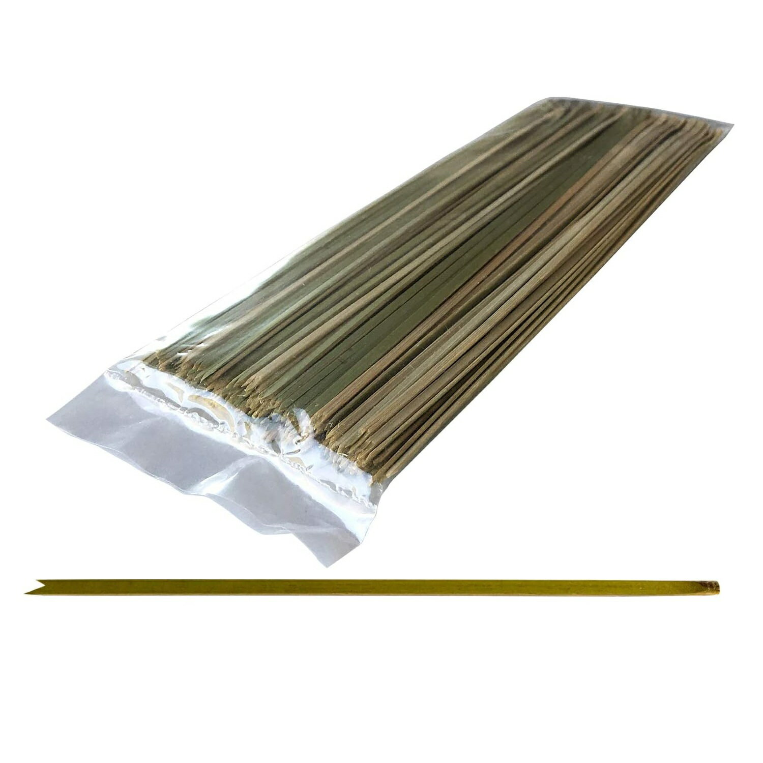 竹串 松葉串 並 21cm 500本（1袋100本入×5袋）＜業務用品　厨房　焼き鳥　串揚げ　和食 飲食店　居酒屋＞