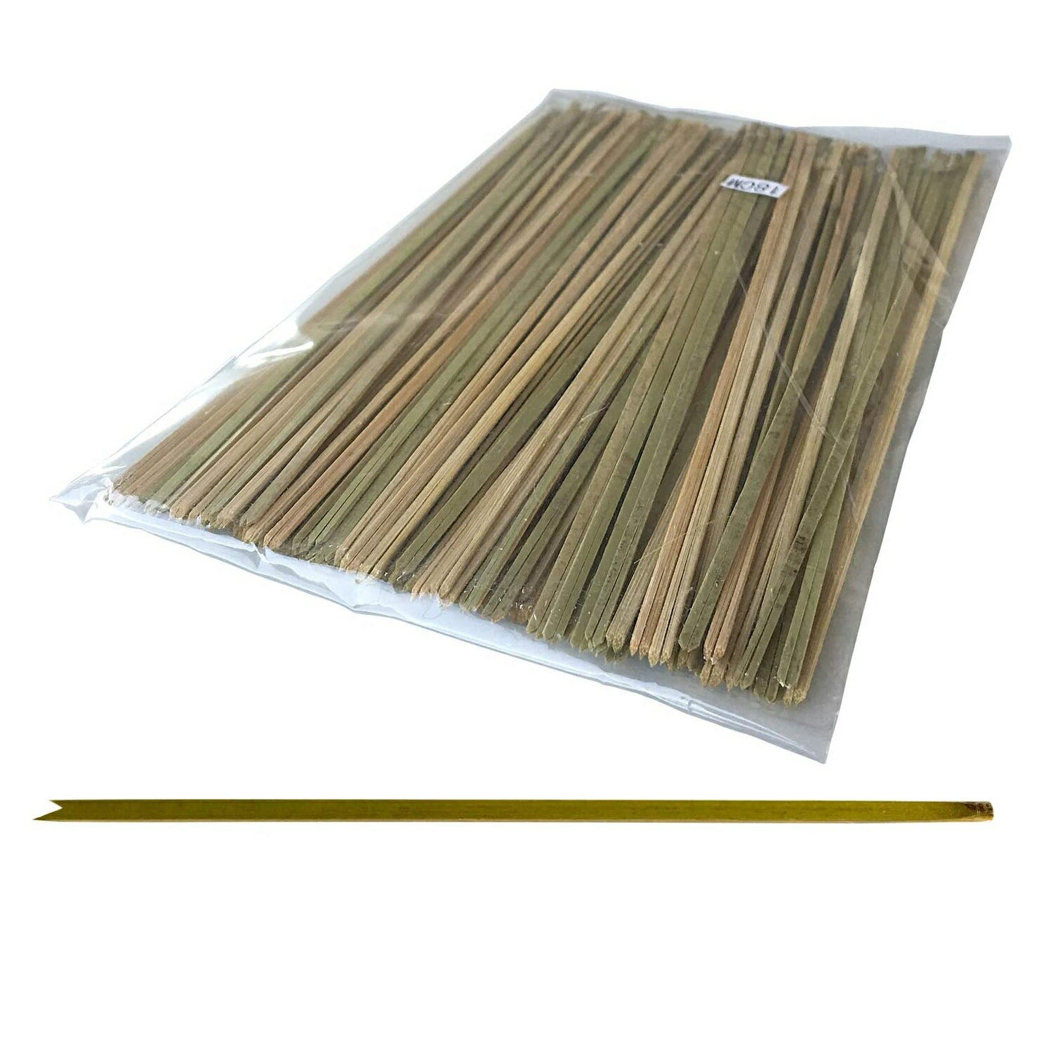 竹串 松葉串 並 18cm 500本（1袋100本入×5袋）＜業務用品 厨房 焼き鳥 串揚げ 和食 飲食店 居酒屋＞