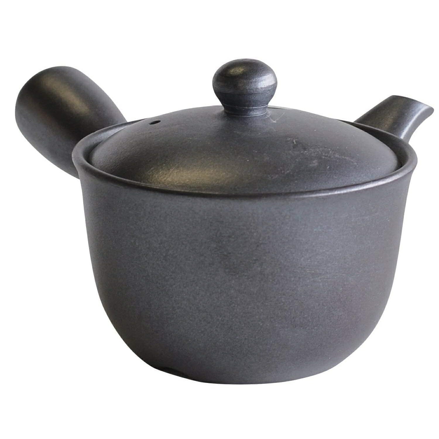 萬古焼 洙山陶苑 急須 2.0号 ワン形急須 ようがん・350cc (おーばる急須)