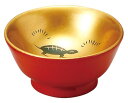 日本製会津漆器 会津塗 ぐいのみ 盃 金地 1.8 小盃 (2P)鶴亀 (手描)<お屠蘇 雑煮 迎春 正月 お祝い おせち>