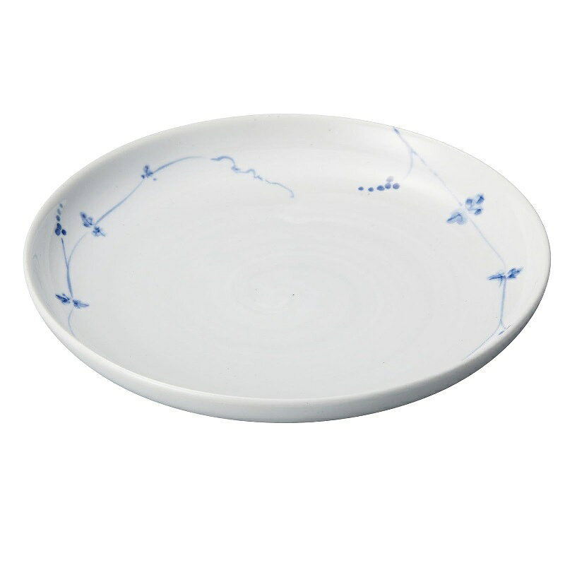サイズ：φ20×高さ2.5 cm ■生産地：日本 ■素材：陶器 萬古焼（ばんこやき）は、三重県四日市市や菰野町を中心に生産されている伝統工芸品です。 耐熱性に非常に優れており、国内シェアの約80％を占める「土鍋」や、お茶の旨味を引き出す「急須」が特に有名で、1979年に国の伝統的工芸品に指定されました。 萬古焼の特徴 優れた耐熱性: 耐熱性に優れたリチウム鉱石（葉長石）を配合しており、直火や空焚き、電子レンジにも耐える高い耐久性を持ちます。 多彩なデザイン: 特定の形状や製法にとらわれず、自由な発想で作られる器が多いのも特徴です。 お茶を美味しく淹れられる急須: 萬古焼の急須には多孔質の土が使われており、お茶の渋みを取り除き、まろやかにする効果があると言われています。　