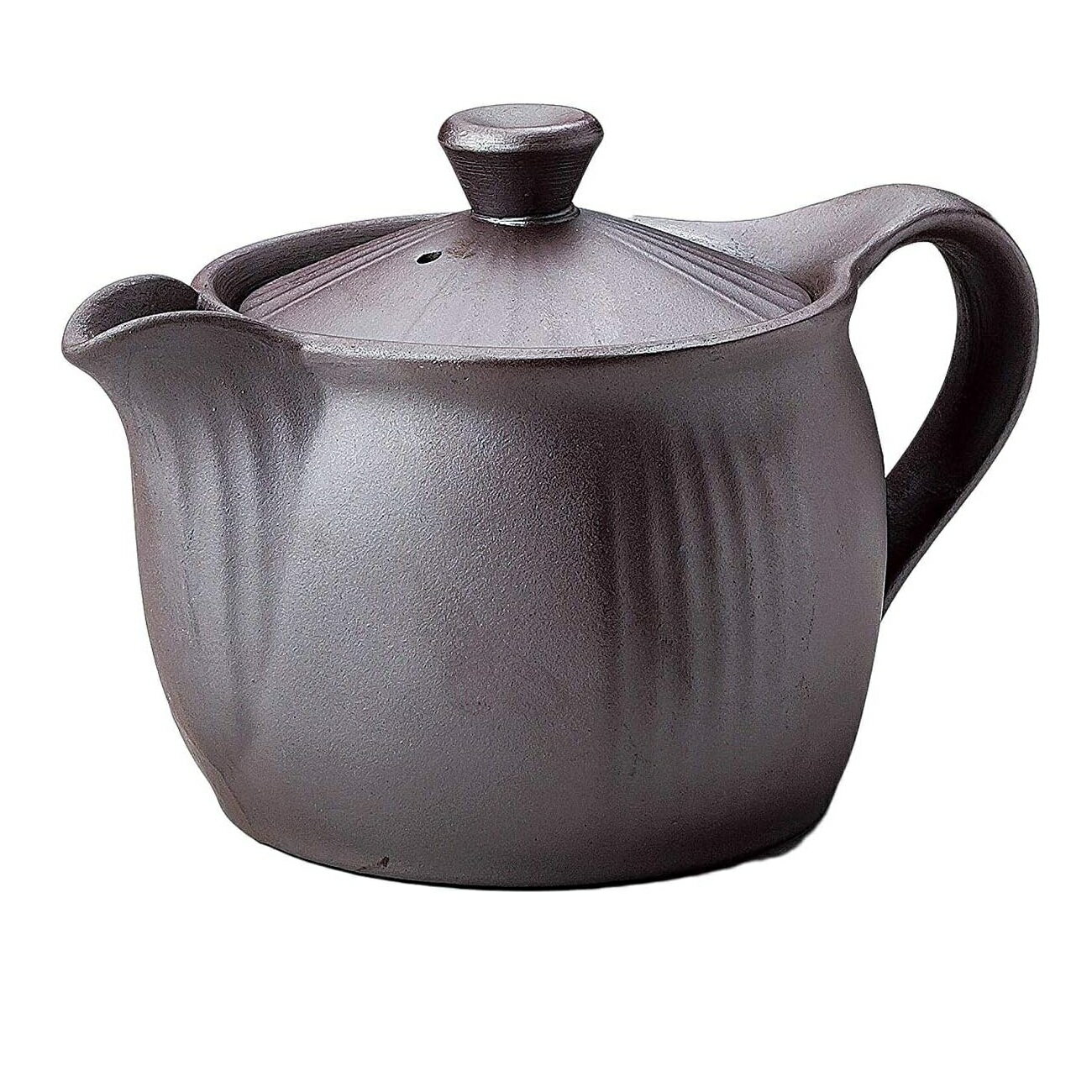 萬古焼 陶山製陶所 急須 2.0号 ポットムジ 400cc (平網)