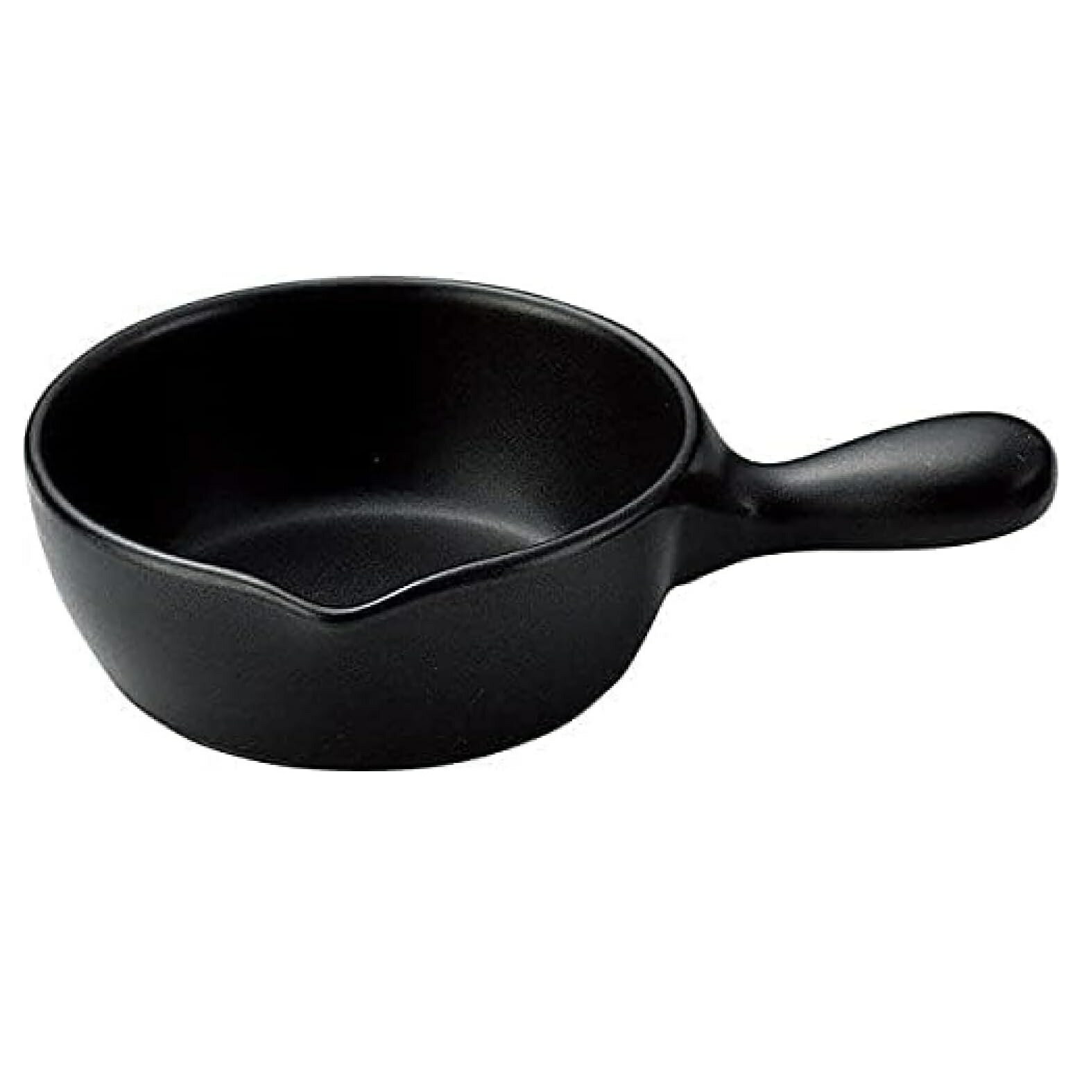 萬古焼 耐熱食器 アヒージョ (黒釉) オーブン・電子レンジ・直火対応